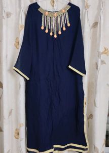Elegant Navy Blue Kurta