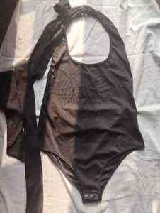 Stylish Black Bodysuit