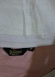 Roadster Pink Casual T-Shirt