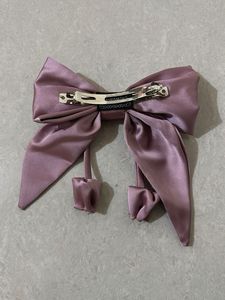 Satin Bow Hair Accessory