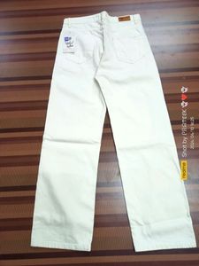 (C-09) 30 Size Straight Jeans White