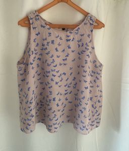 Butterfly Print Tank Top