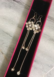 Long AD Stone Earrings. No. 1