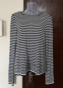 Striped Long Sleeve Top