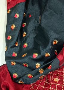 High Fancy Designer Saree with Gold Thread Work