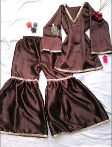 Brown Kurta Set