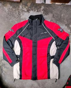 Red &amp; White Riding Jacket