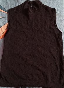 Elegant Black Lace Top