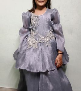 Crushed Material Heavy Gown