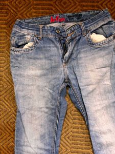 Light Wash Denim Jeans