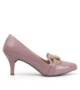 Lilac Heels with Gold Detail