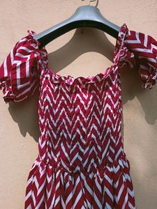 Maroon Dress