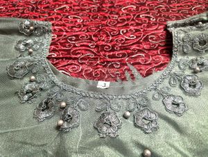 festive corset kurta sharara set