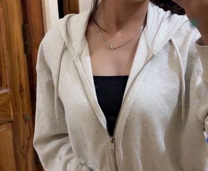 H&amp;M Grey Zip-Up Hoodie