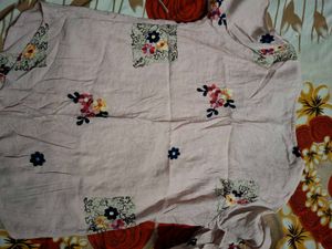 Floral Embroidered Top