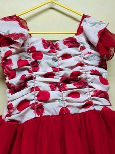Girls Formal Umbrella Dress