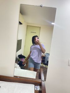 Lavender Casual T-Shirt