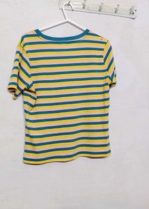 Striped Short Sleeve T-Shirt