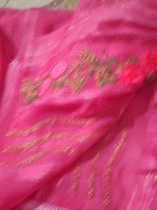 Light Pink Saree New