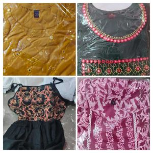 Four Combo Kurta Set