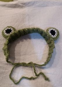 Crochet Frog Headband