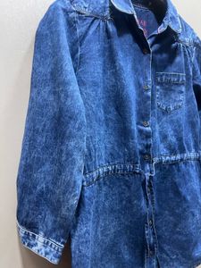 Spykar Denim Shirt Dress