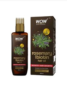 WOW Rosemary Biotin Hair Oil