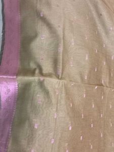Copper Border Mehandi Green Traditional Silk Saree