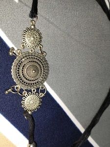 Silver Boho Choker