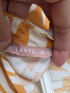 Patterned Long Sleeve Top