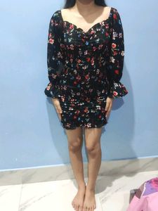 Floral Mini Dress
