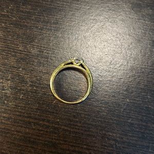 Gold Ring with Stone