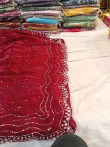 Red Saree