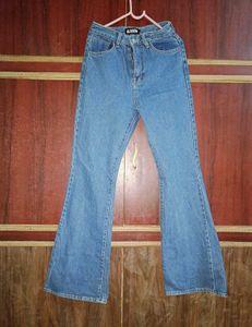 Flared Denim Jeans
