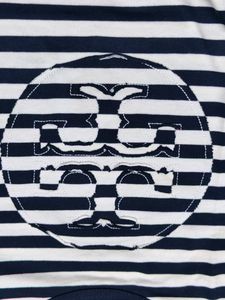 Tory Burch Premium Cotton tshirt with Logo Size XS