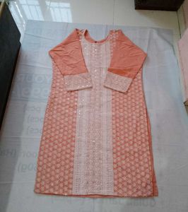 New Chikankari Kurti