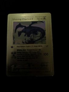Shining Charizard Pokemon Card