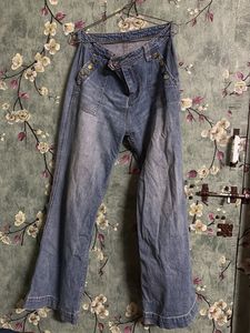 Blue Flared Cool Jeans