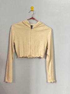 Cotton Zip-sweatshirt And Skirt Co-order!