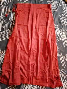 Red Ethnic Skirt