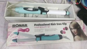 Hair Straightener And Curler