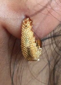 Glitter Tattoo Stickers, green &amp; Gold earrings