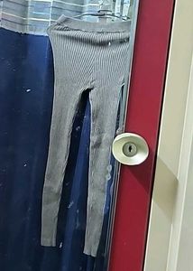 Gray Knit Legging hot
