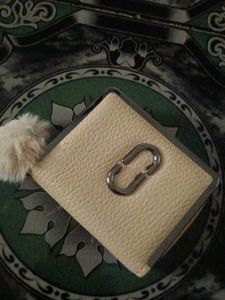 Marc Jacobs Beige Leather Wallet