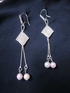 🔥😱 6.3 Mm Long Stone Earrings 😱