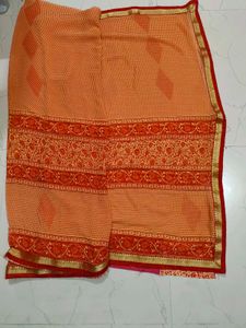 Elegant Printed Saree