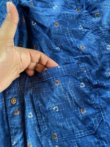 Commonsense Blue Patterned Shirt