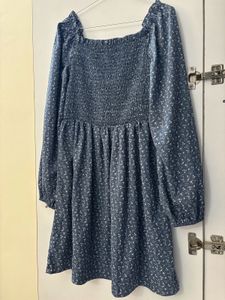 Blue Floral Dress