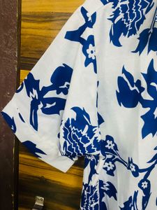 Stylish Floral Print Midi Dress💙