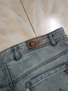 Stylish Grey Denim Jeans